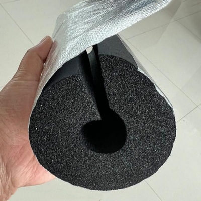 开口自粘橡塑管贴锡箔自粘保温管